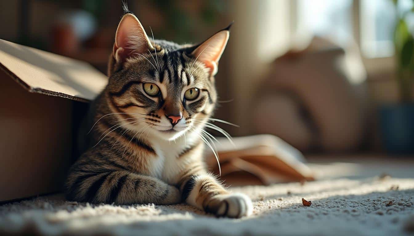 Illustration: Comprendre la dépression chez le chat : reconnaître une maladie sensible