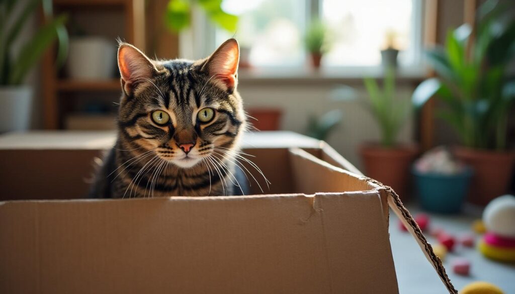 Chat lors d’un déménagement : prévenir la dépression et apaiser