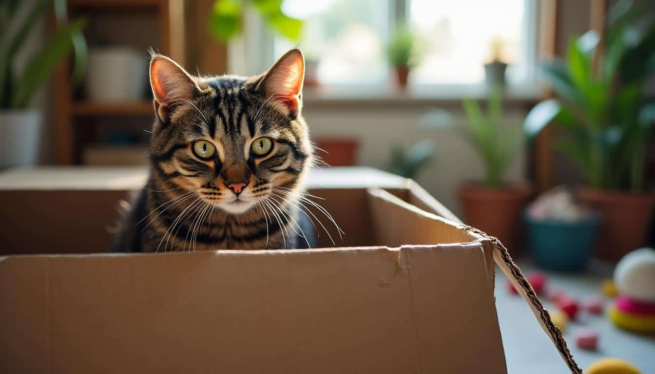 Chat lors d’un déménagement : prévenir la dépression et apaiser