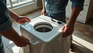 Comment déménager une machine à laver en toute sécurité et sans dommage