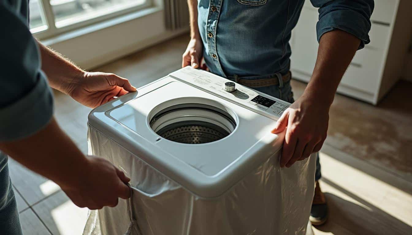Comment déménager une machine à laver en toute sécurité et sans dommage