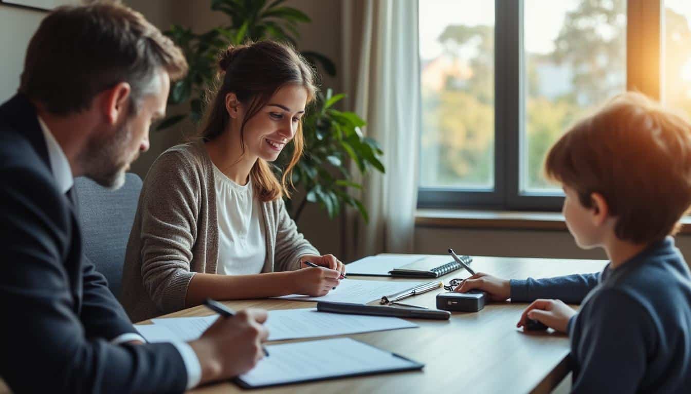 Illustration: Comprendre le cadre légal de la garde d’enfant face à un déménagement