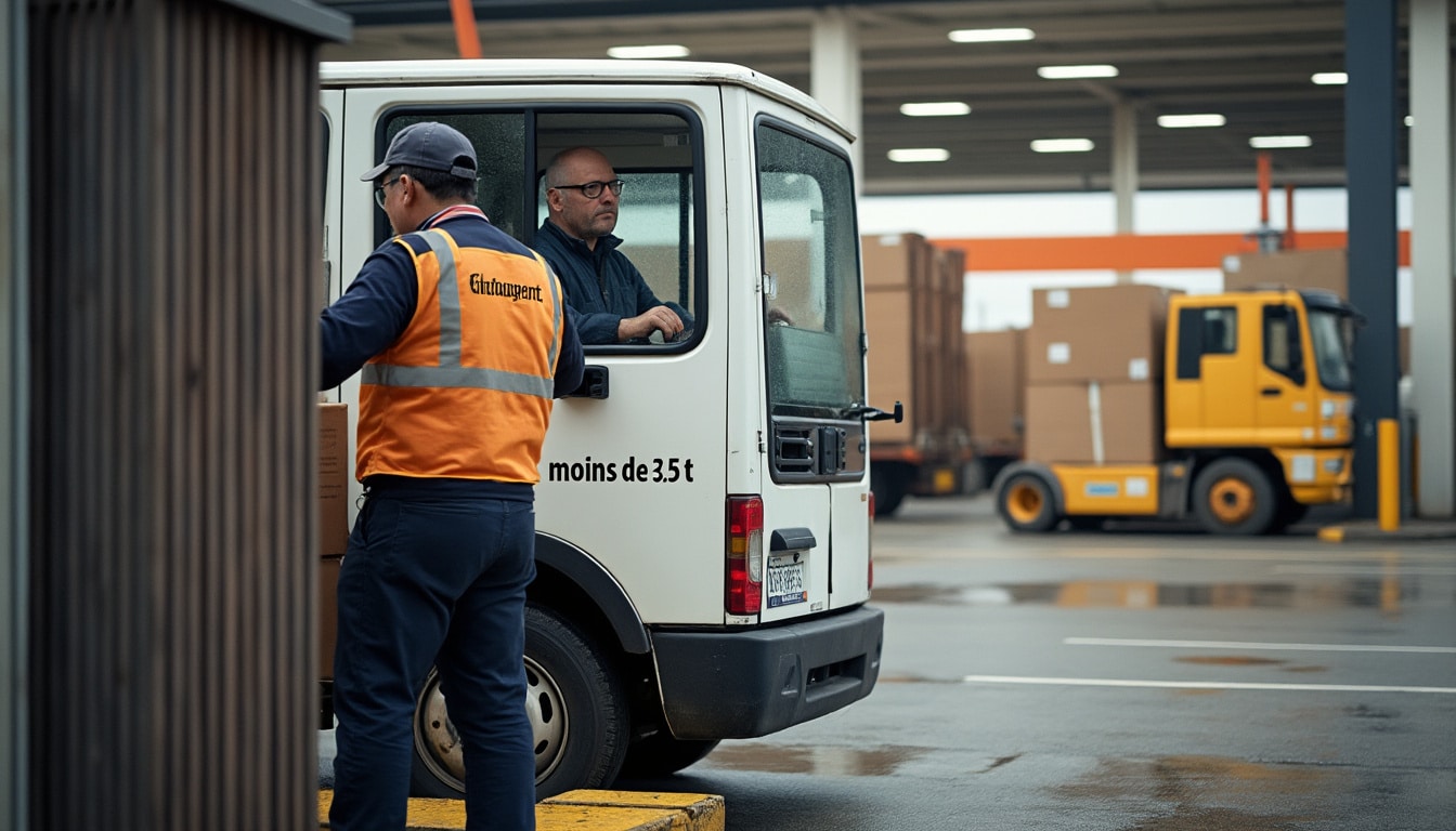 Licence de transport de marchandise de moins de 3,5 tonnes : Guide complet
