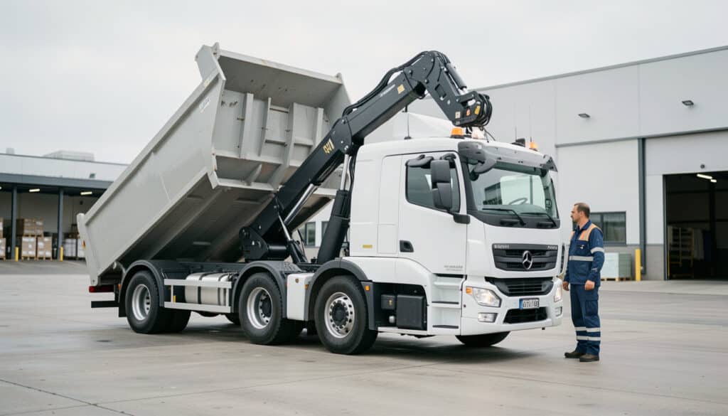 Camion ampliroll : fonctionnement, usages et atouts