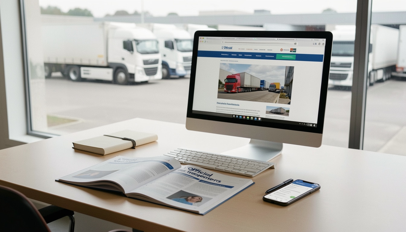 L’Officiel des transporteurs : site, rubriques et contact
